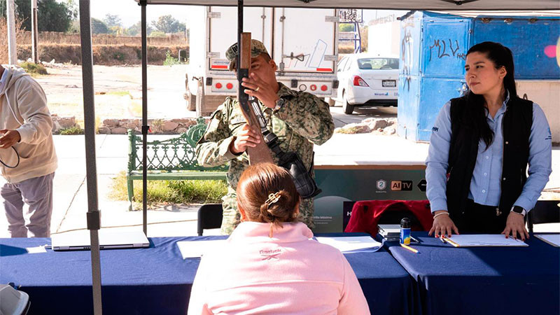 Arranca el programa "Canje de Armas 2026" para fortalecer la seguridad en El Marqués, Querétaro  
