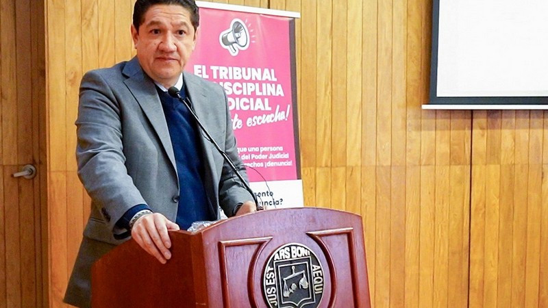 No se tolerará ningún acto indebido de personas servidoras públicas, ni conducta contraria a la ley: Magistrado Presidente Hugo Gama 
