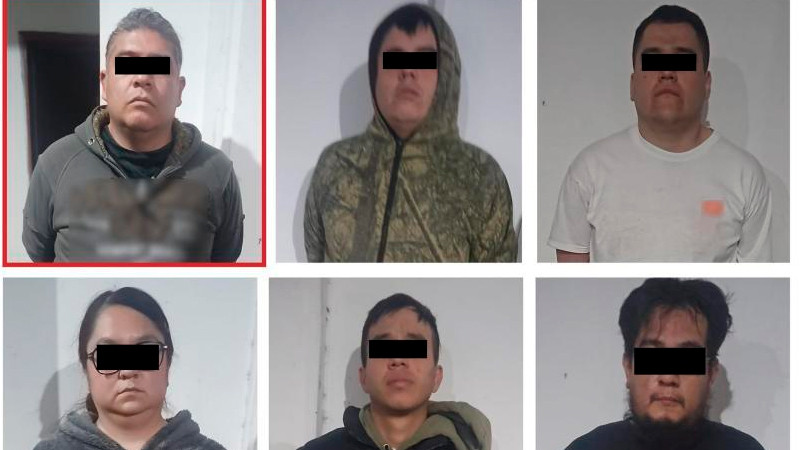 Caen 6 presuntos integrantes de grupo delictivo de Tepito 