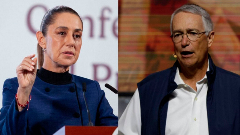 Sheinbaum niega persecución política contra Salinas Pliego; es tema del SAT, dijo 