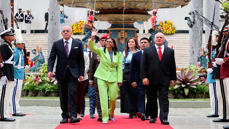 Anuncia Delcy Rodríguez que Venezuela firmó un contrato para la comercialización y exportación de gas LP 