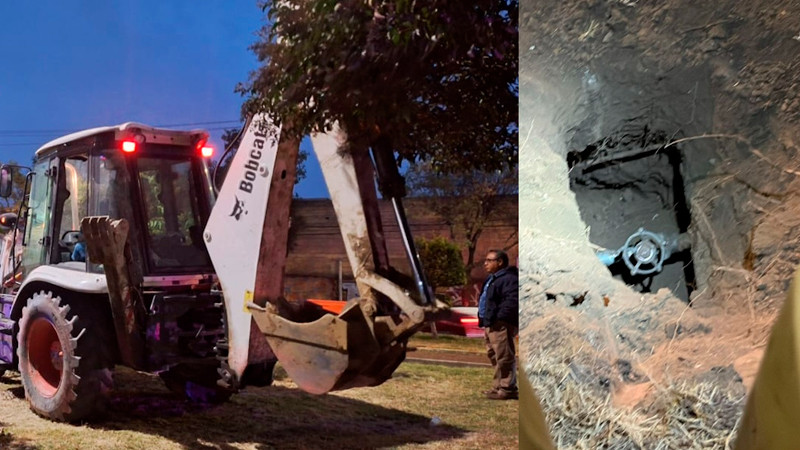 Localizan toma clandestina en Azcapotzalco 