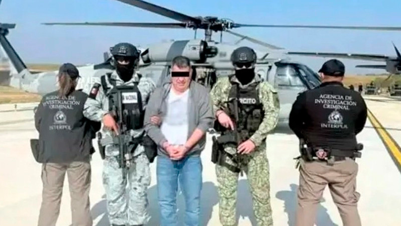 Extraditan a EEUU al 'Kung Fu Panda', presunto miembro de organización criminal de Sinaloa 