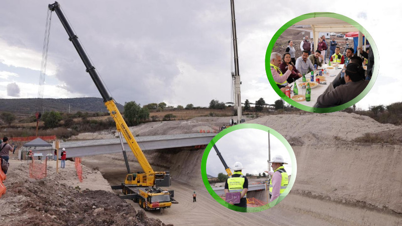 Segundo anillo periférico de Morelia, una supercarretera con altos estándares y visión de futuro: Bedolla 