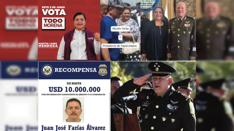 Se retira el general Covarrubias, el ex subsecretario de la Defensa Nacional que fraternizaba con la cuñada del mayor capo de Michoacán, quien fue asesinada 