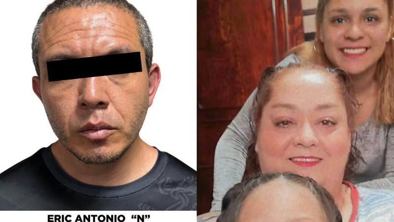 Arrestan a presunto feminicida en Cuautitlán: habría matado a su suegra y exmujer para recuperar a su hija que luego abandonó 