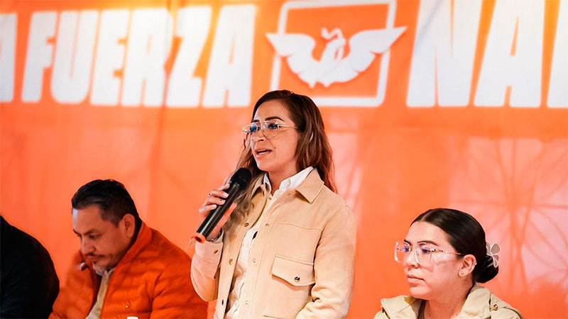 Grecia Aguilar Mercado se suma a los trabajos de fortalecimiento distrital de Movimiento Ciudadano en Ciudad Hidalgo 