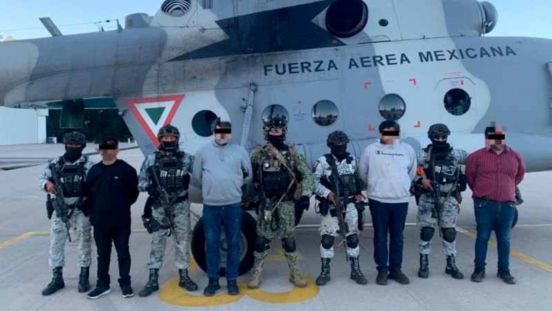 Cae presunto jefe de célula ligada a los Beltrán Leyva en Sinaloa; hay 7 detenidos más 