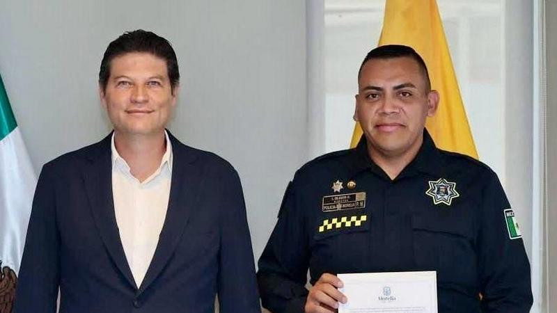 Nombramiento de Isaac Olguín refleja el alto perfil de elementos de la Policía Morelia 