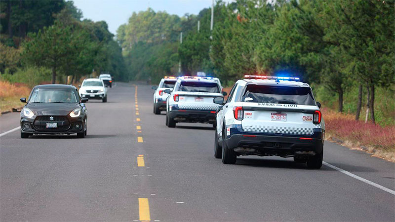 Capacitación, equipamiento y profesionalización de mandos fortalecen a la Guardia Civil: SSP de Michoacán 