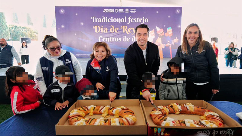 Celebra Felifer Macías el Día de Reyes en los Centros de Día DIF 