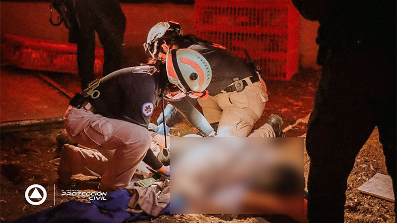 Montacargas atropella a un hombre y lo deja con heridas graves en El Marqués, Querétaro