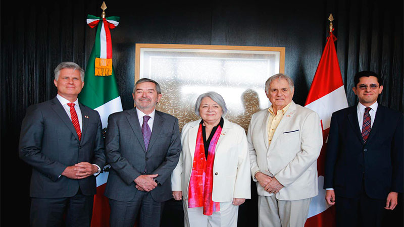 Llega la gobernadora general de Canadá a México; sostendrá una reunión este martes con Claudia Sheinbaum 