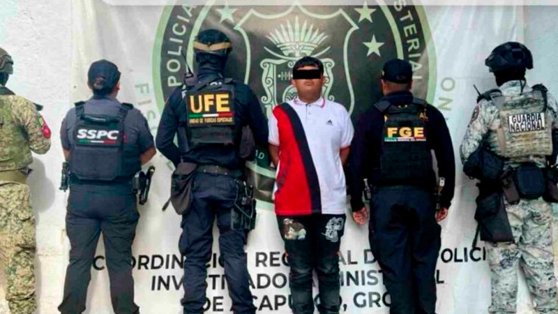 Capturan a presunto multihomicida en Acapulco 