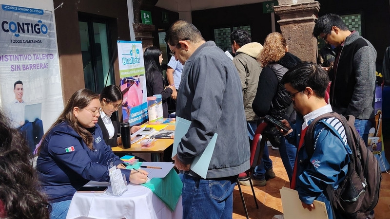 Secretaría del Trabajo de Querétaro realiza primer reclutamiento masivo del año en San Juan del Río 