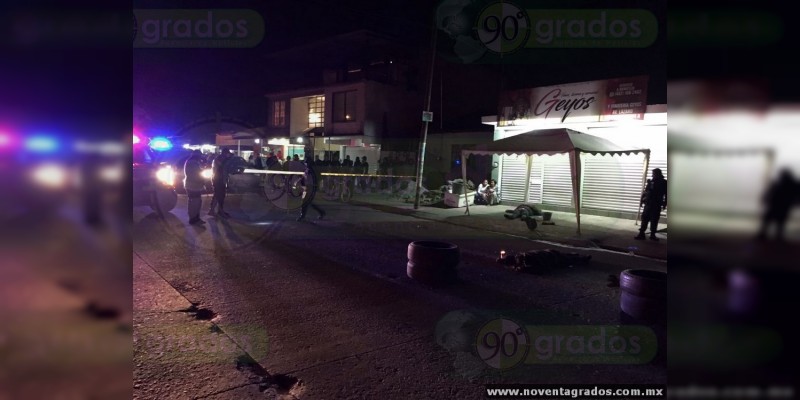 Asesinan a hombre en Indaparapeo, Michoacán - Foto 1 