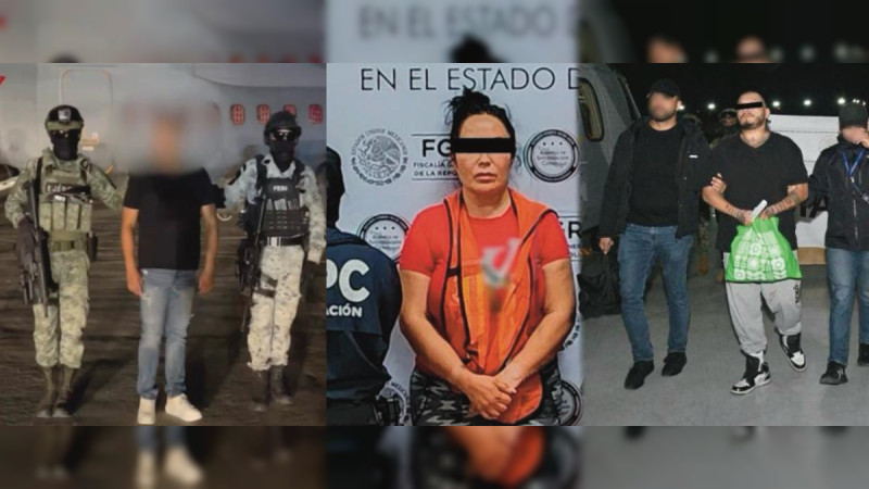 Extradición masiva, golpe de EEUU a organizaciones en México: 37 cerebros del crimen de Jalisco, el Noroeste y el Pacífico salen del juego 