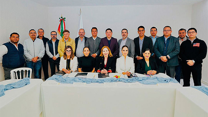 Ante empresarios, Hugo Gama anuncia acciones del Poder Judicial en Zamora 