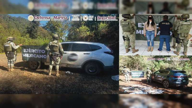 Nueve detenidos, campamentos arrasados y un arsenal bajo resguardo, últimos resultados del Plan Michoacán 