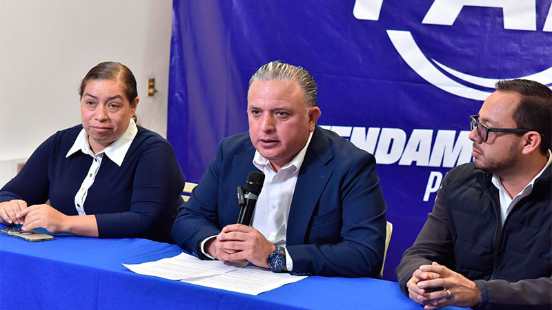 PAN Michoacán, con ruta definida rumbo al 2027: Carlos Quintana 