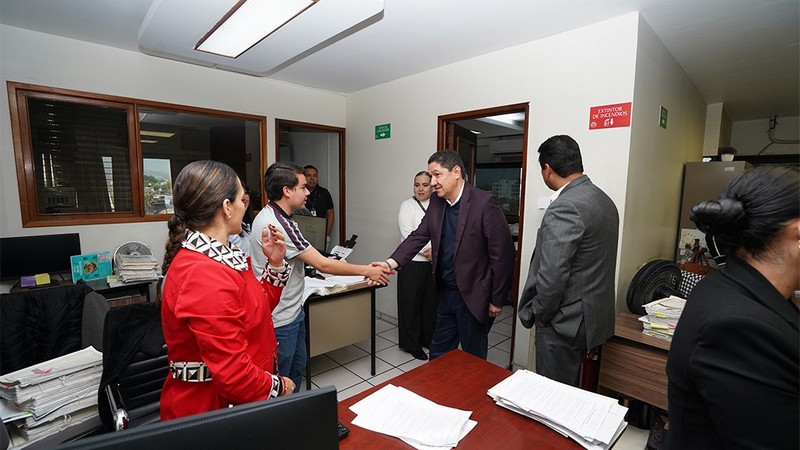 Magistrado presidente Hugo Gama inicia encuentros regionales con personas juzgadoras 