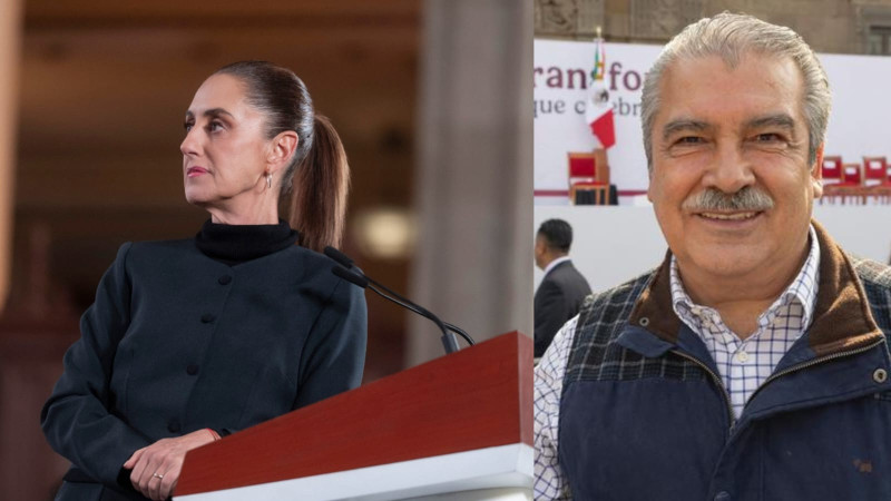 "INE quitó de manera injusta a Raúl Morón su candidatura": Claudia Sheinbaum tiene su favorito en Michoacán 
