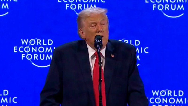 Desde Davos, Trump reafirma sus intensiones de apoderarse de Groenlandia 