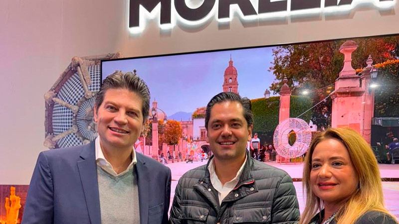 Presente Gobierno de Morelia en la Feria Internacional de Turismo de Madrid 