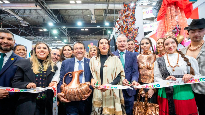 Michoacán presente en la Feria Internacional de Turismo en Madrid: Sectur 