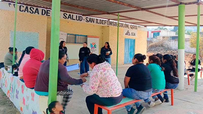 Fortalece la SSPC del municipio de Colón la comunicación directa y activa con las comunidades con las redes de Sororidad  