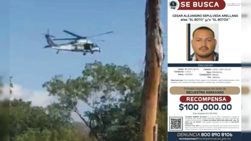 ¡Caza a líder del crimen en Michoacán! Apatzingán sitiado por tierra y aire en operativo federal 