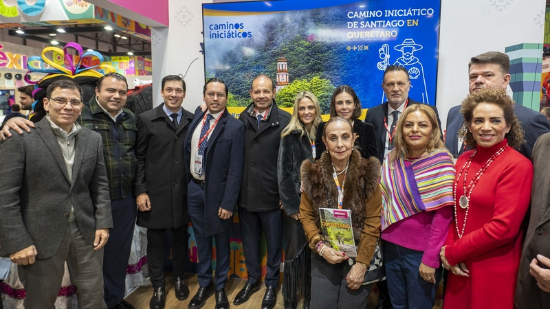 Internacionalizan Camino Iniciático de Santiago y Guía México Desconocido en FITUR 