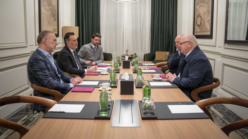 Gobernador de Querétaro se reúne con directivos de Grupo Ramón García en España 