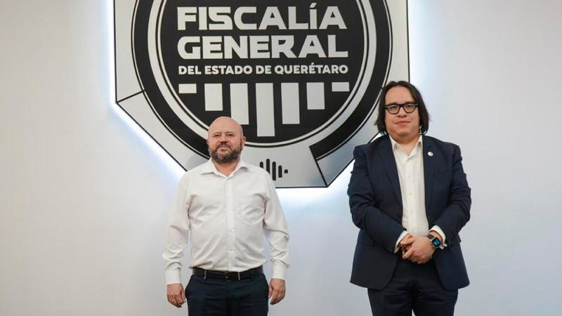 FGE Querétaro se reúne con titular de la Defensoría de los Derechos Humanos 