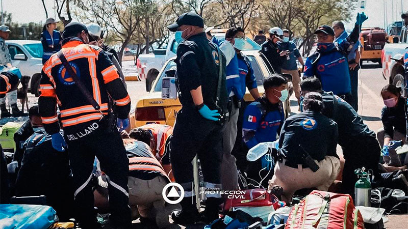 Dos hombres sufren un paro en inmediaciones del AIQ, uno fallece 