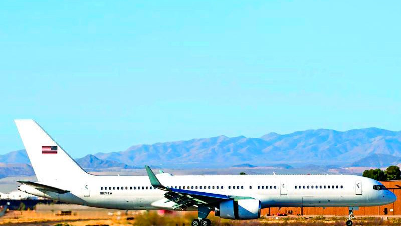 Reportan dos aeronaves de EEUU en territorio mexicano 