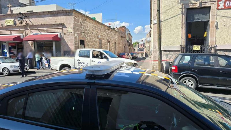 Hombre de 55 años pierde la vida en pleno Centro Histórico de Morelia 