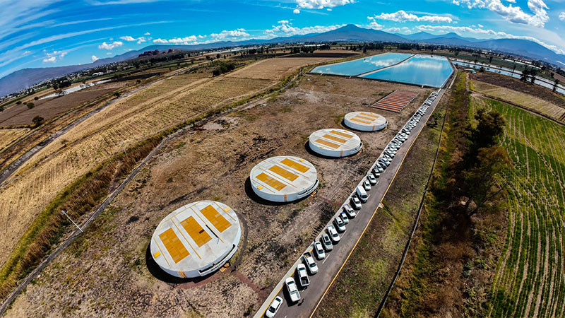 Bedolla transforma el Valle de Zamora; inaugura 3 colectores para sanear el 100% del agua 