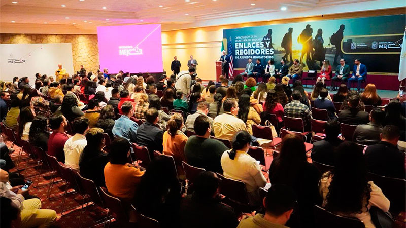 Semigrante profesionaliza atención municipal para fortalecer apoyo a las familias michoacanas 