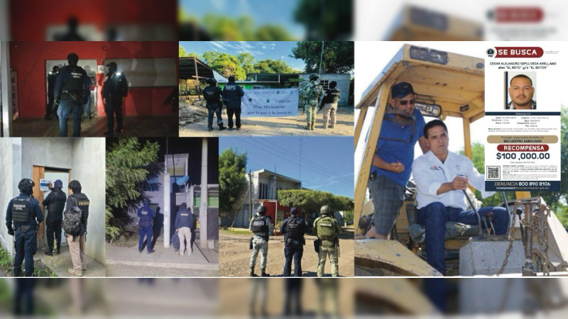 Cenobio Moreno: El bastión del Botox que el prófugo Silvano Aureoles remodeló con 11 millones; líder delictivo operaba en 19 inmuebles que ya fueron asegurados 