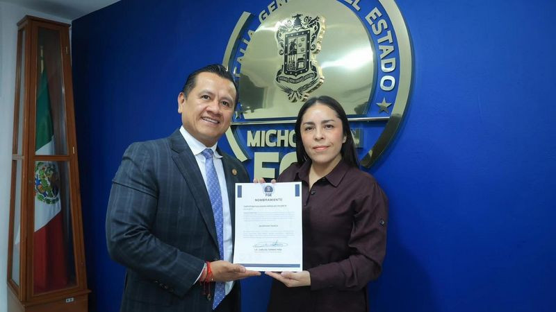 Designan a Chrystian Alejandra Márquez Valencia como nueva Secretaria Técnica de la FGE 