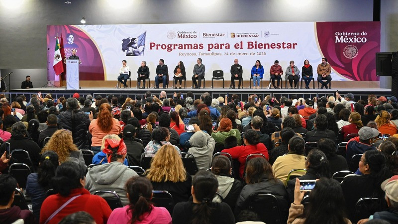 Claudia Sheinbaum anuncia obras en beneficio de Tamaulipas 