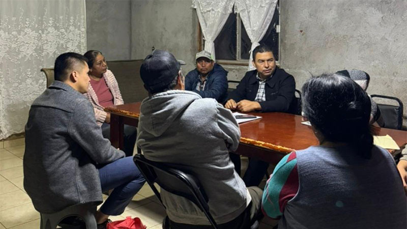 Lleva Olivio López reuniones informativas para apoyar el proyecto de Raúl Morón en Morelia, Michoacán 