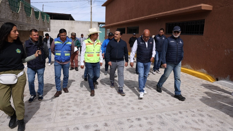 Concluyen rehabilitación de calles en comunidades de Huimilpan, Querétaro 