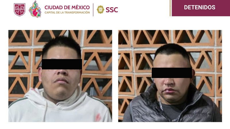 Golpe al crimen en Iztapalapa: capturan a dos presuntos homicidas tras doble asesinato a tiros 