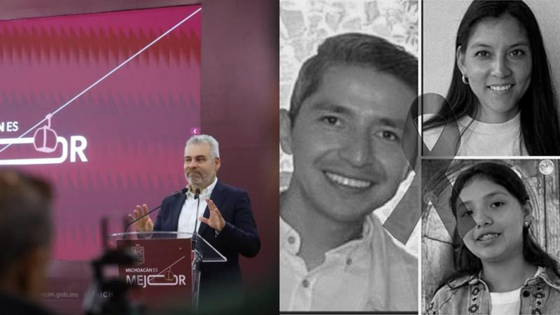 Ramírez Bedolla adelanta: multihomicidio en Morelia podría tener de origen un conflicto familiar 