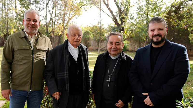 Apuesta Bedolla por trabajar con la iglesia católica por la reconstrucción del tejido social 