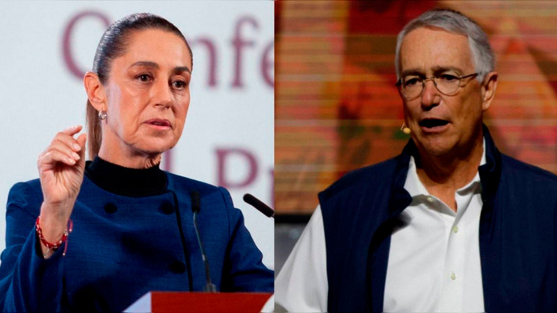 Salinas Pliego ya fue al SAT con "deseo de pagar", afirma Sheinbaum 