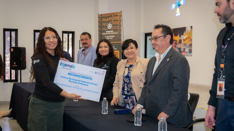 Certifica SESA Entornos laborales Saludables en el municipio El Marqués 