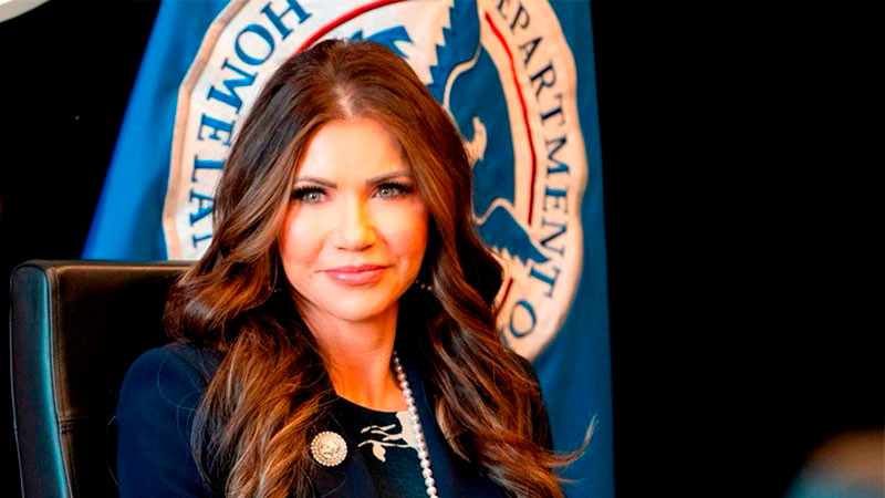 Respalda Donald Trump a la secretaria del Departamento de Seguridad Nacional: “creo que está haciendo un muy buen trabajo”  